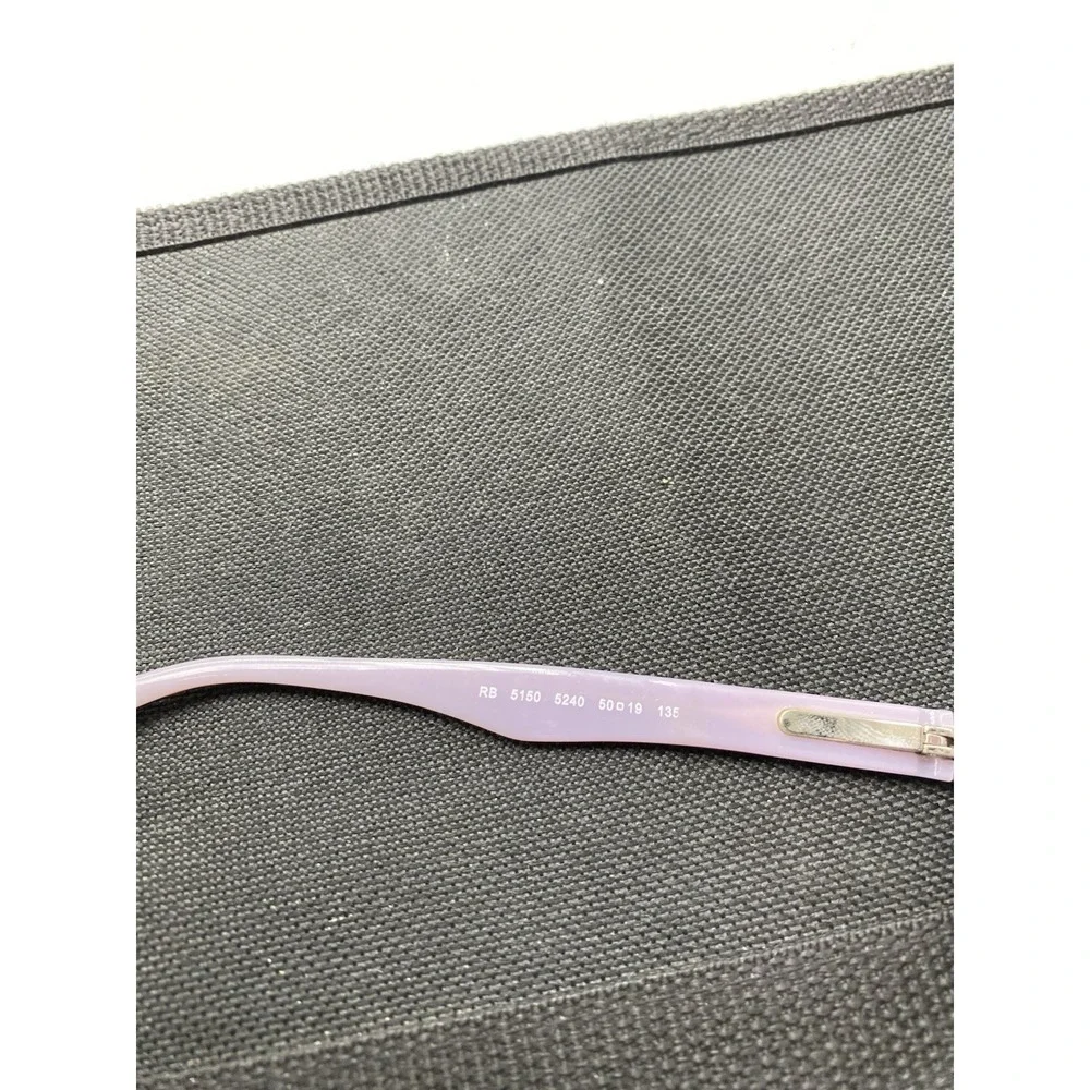 Ray-Ban Eyeglasses FRAMES ONLY RB 5150 5240 Rectangular 50-19-135 Black Pink 328